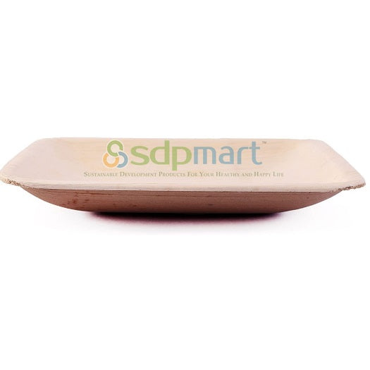 SDPMart Premium Leaf Plates - 10" Square Plates - SDPMart