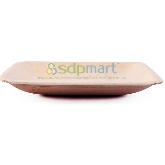 SDPMart Premium Leaf Plates - 6" Square Plate - SDPMart