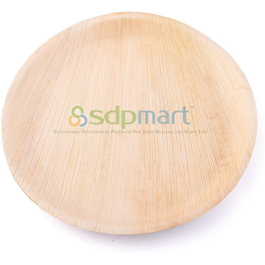 SDPMart Premium Leaf plates - 12" Round Deep - SDPMart