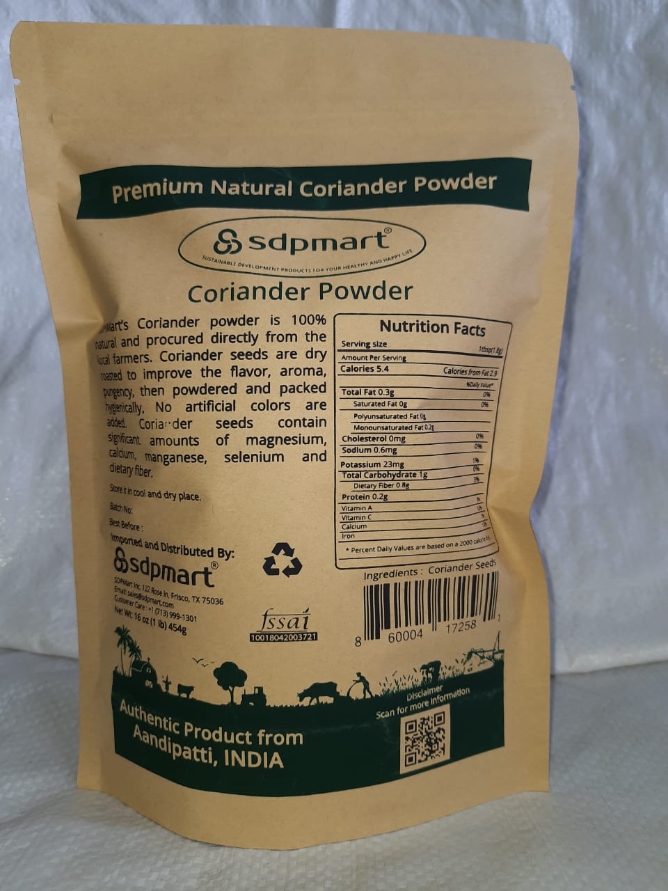 SDPMart Premium Natural Coriander Powder (Native Varieties) - SDPMart